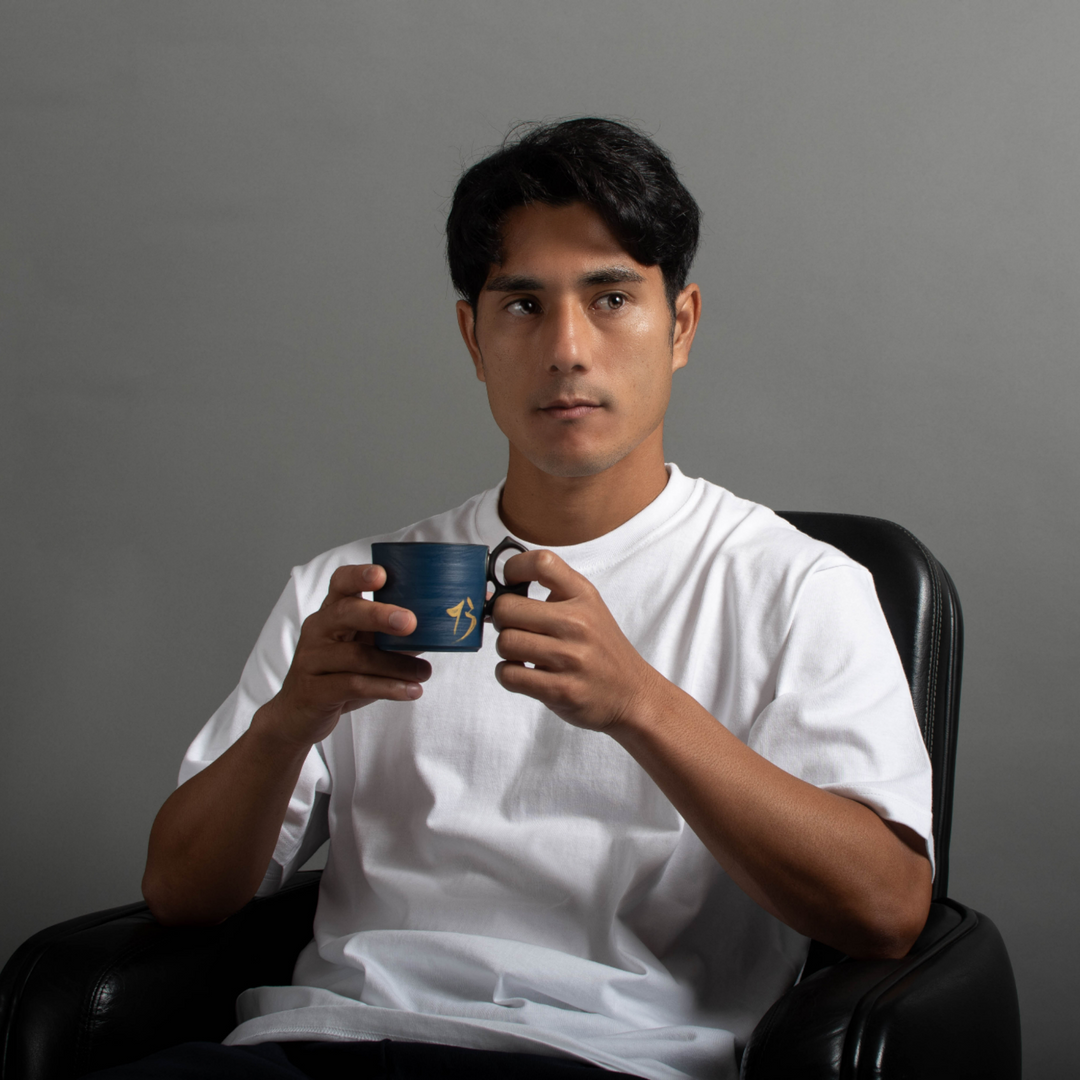 やちむんコーヒーカップ「13」 / 本田星陶所【受注】 – 鹿島