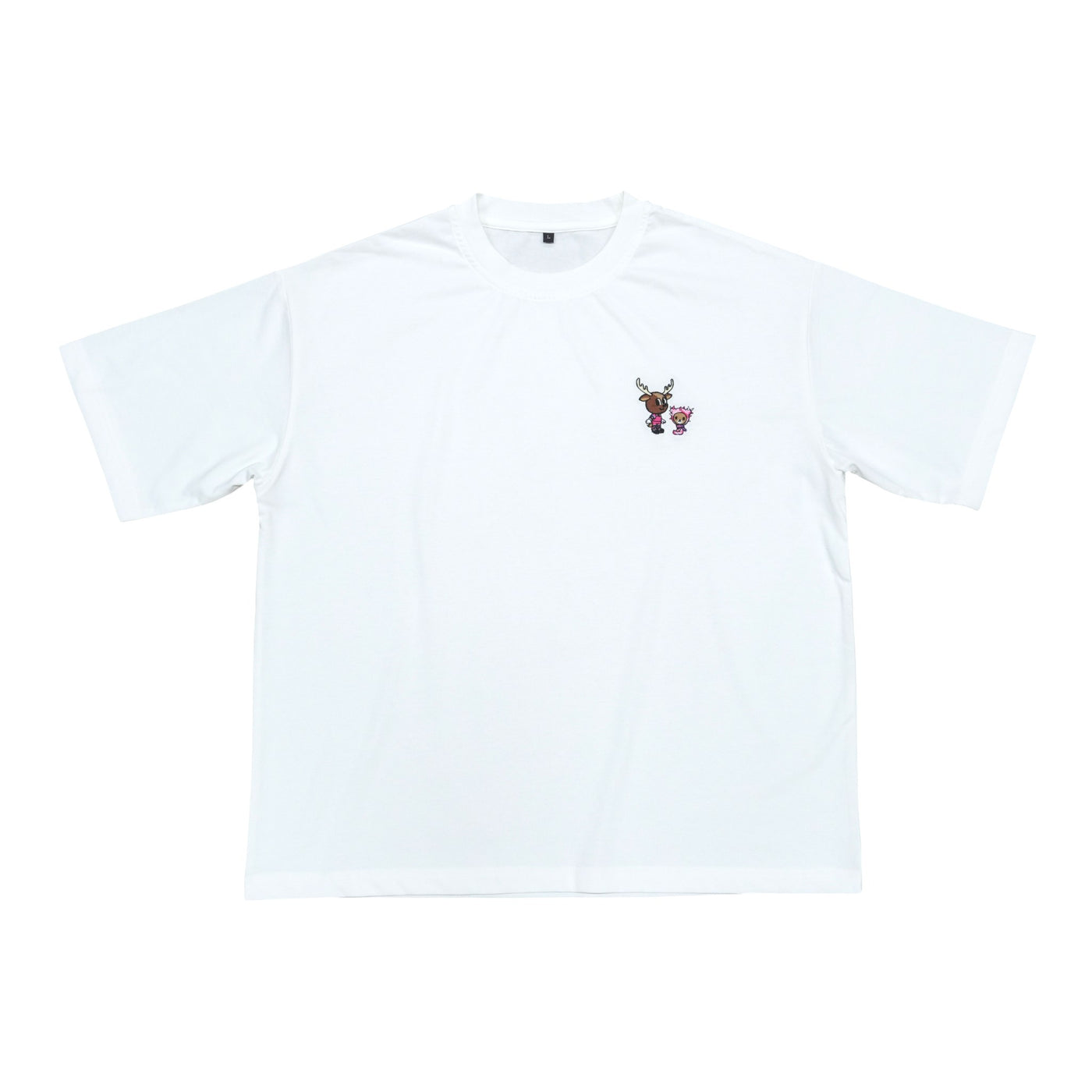 tokidoki × Antlers ワンポイント刺繍半袖Tシャツ（全2色）