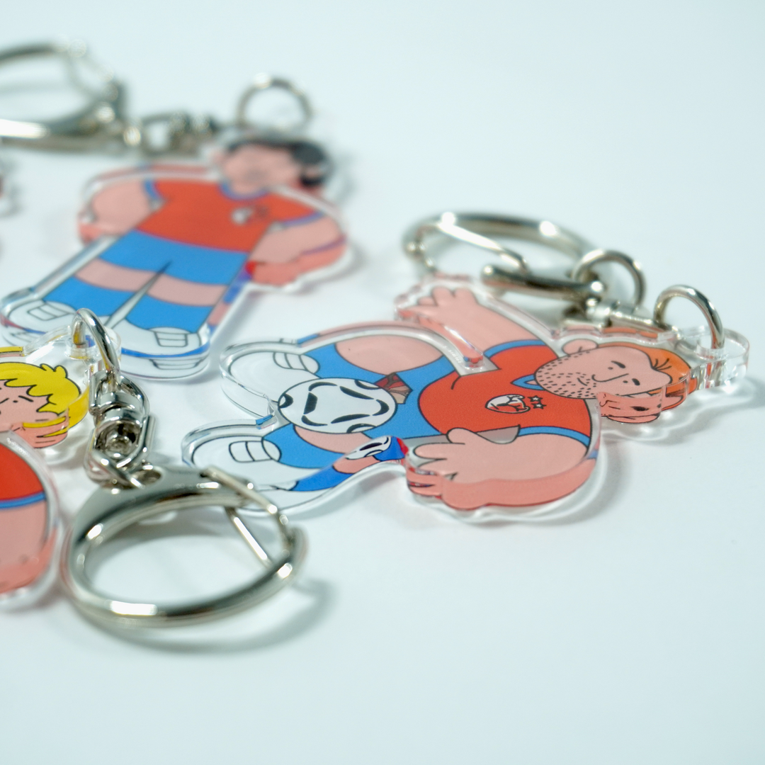 DAN-WOODGER×KASHIMA ANTLERS キーホルダー（全5種） – 鹿島