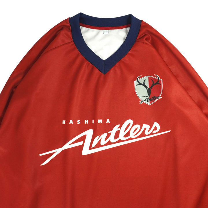 鹿島アントラーズ●ゲームパンツ【サイズ：M●マーク：金色刺繍】 オリジナルネームホッケーシャツ（全2色）【受注】 – 鹿島