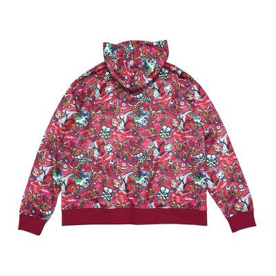 tokidoki × Antlers 総柄スウェットフルジップパーカー