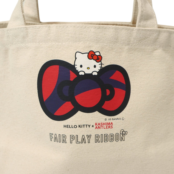 Jリーグ×ハローキティ トートバッグ（鹿島アントラーズ）【受注