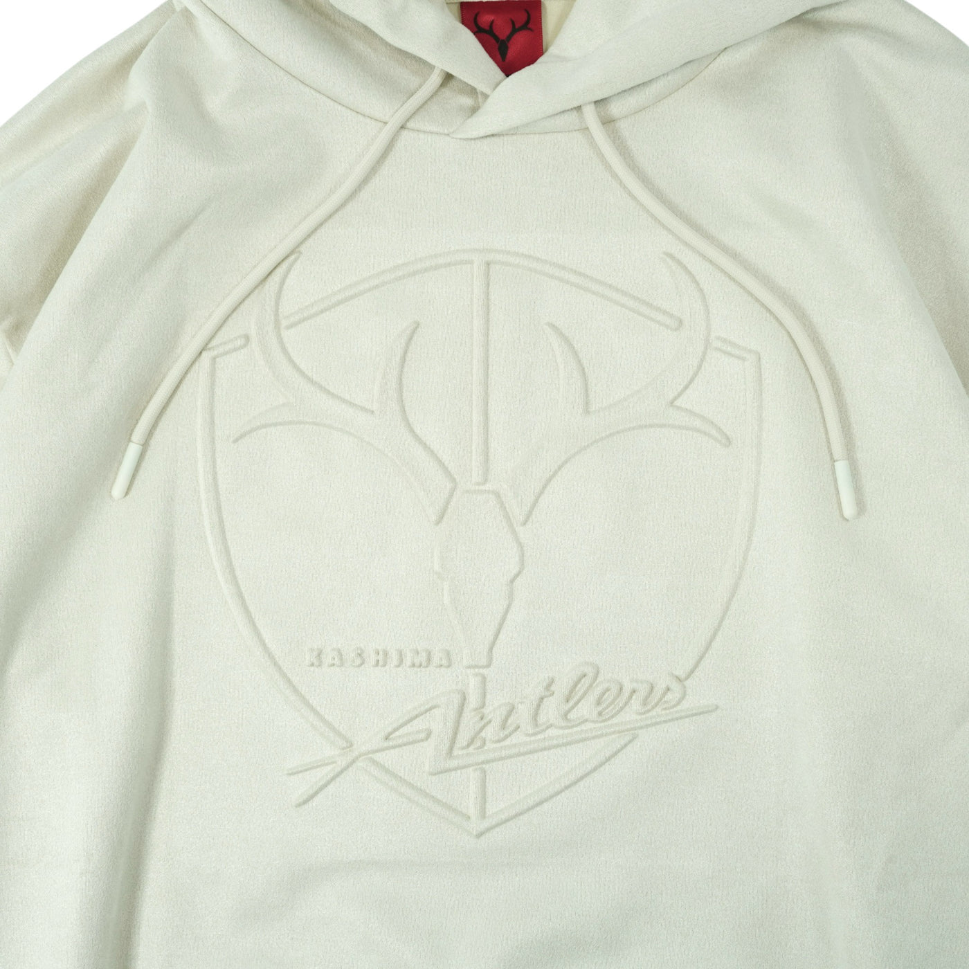 POLYSUEDE EMBOSS LOGO HOODIE（全2色）