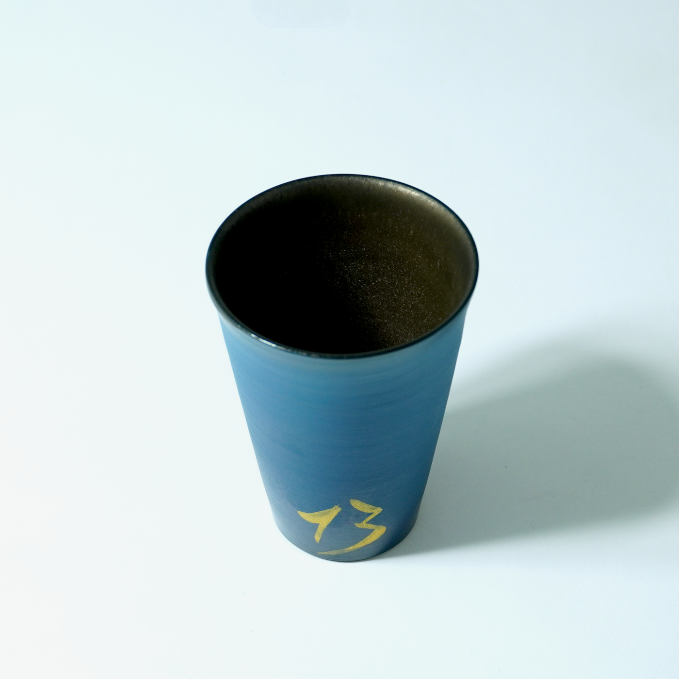 やちむんタンブラーグラス「13」 / 本田星陶所【受注】