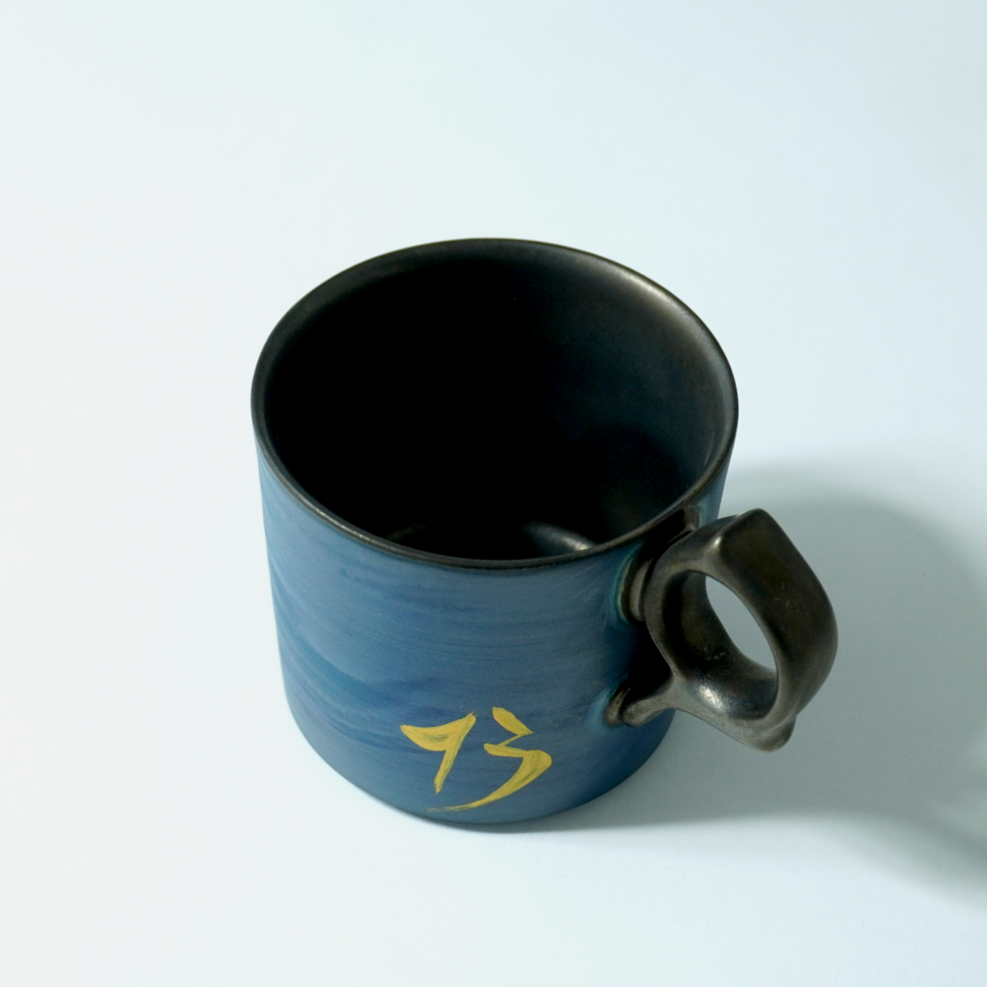 やちむんコーヒーカップ「13」 / 本田星陶所【受注】