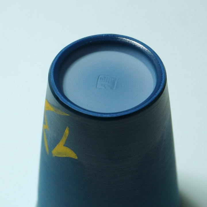 やちむんタンブラーグラス「13」 / 本田星陶所【受注】 – 鹿島