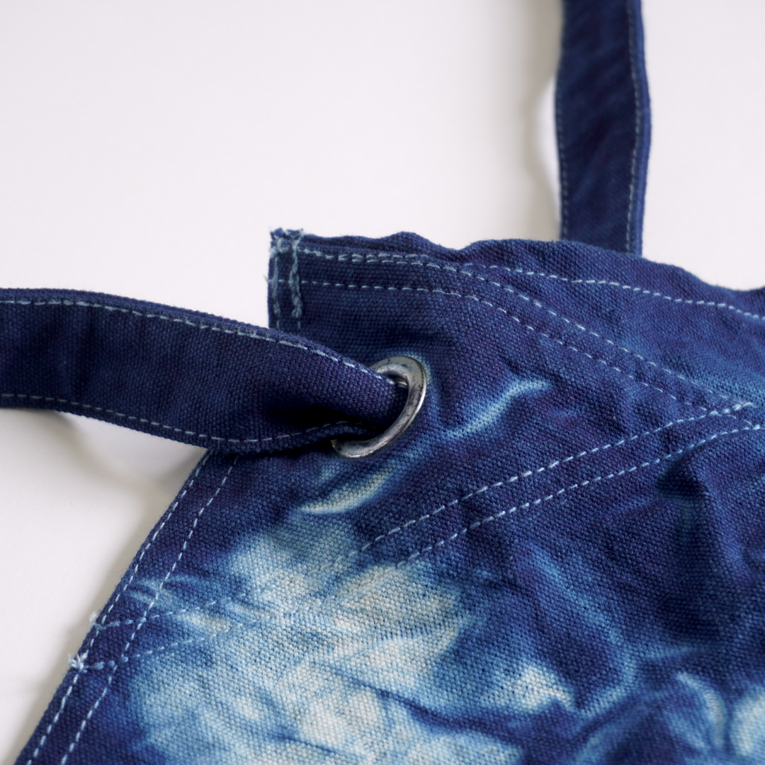 琉球藍絞り染めエプロン / 琉球藍研究所【受注】 – 鹿島アントラーズFC