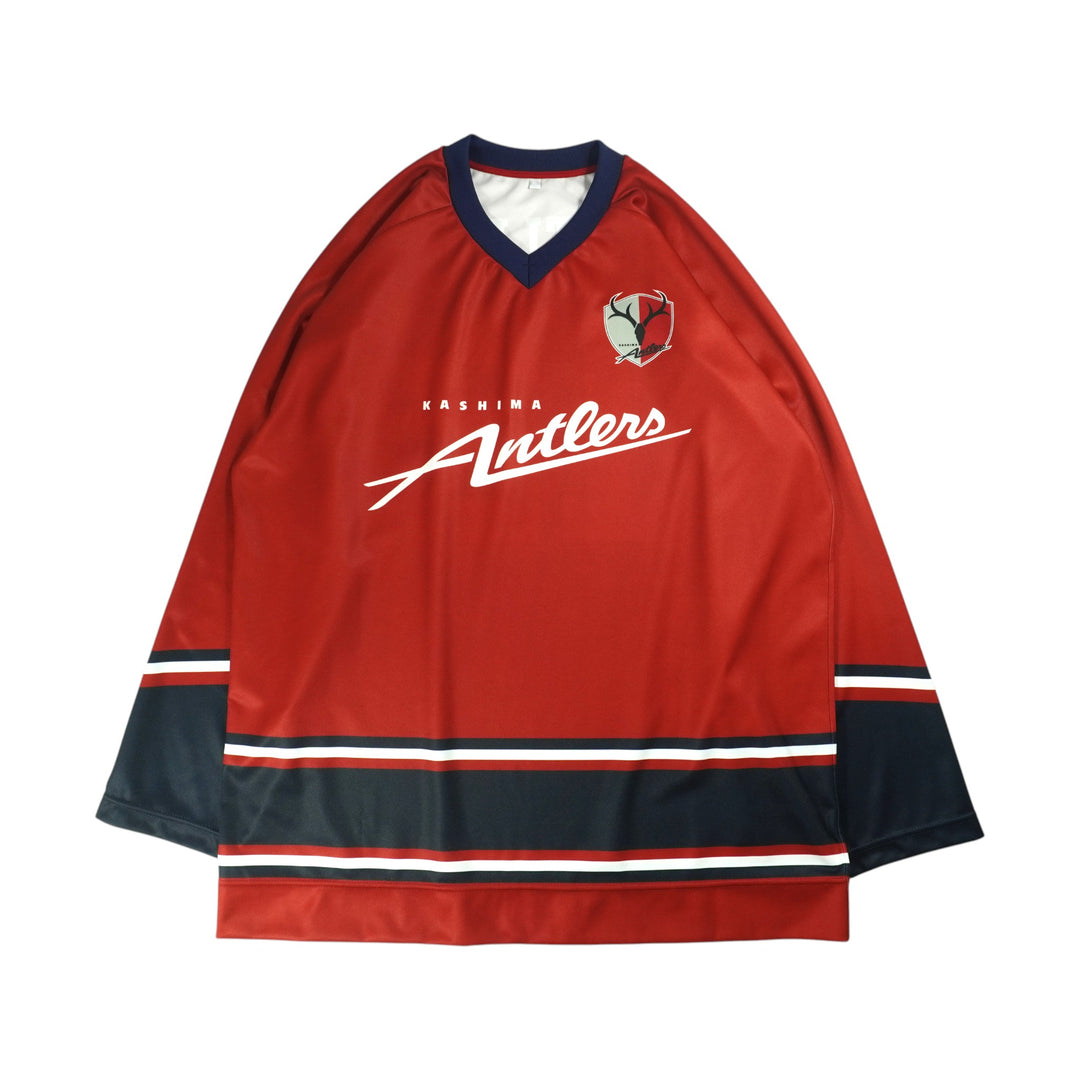 オリジナルネームホッケーシャツ（全2色）【受注】 – 鹿島アントラーズ