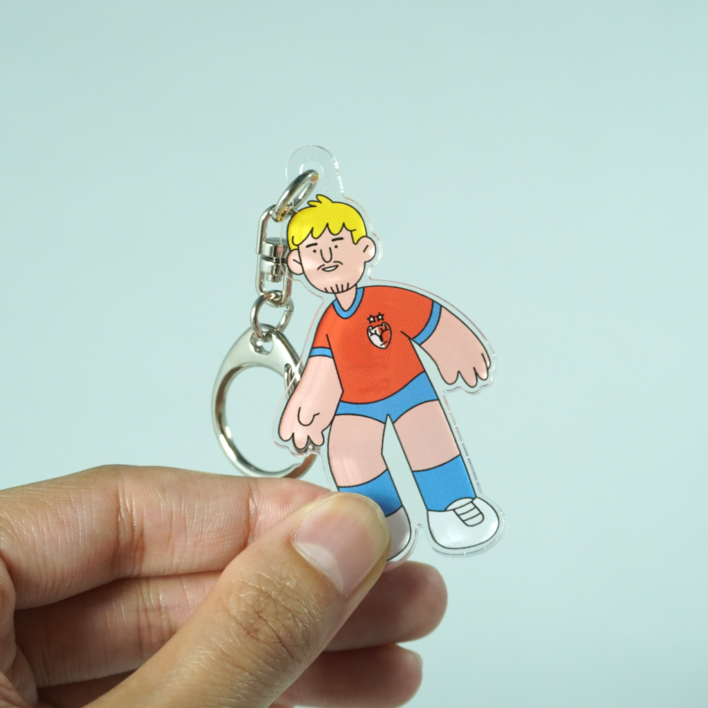 DAN-WOODGER×KASHIMA ANTLERS キーホルダー（全5種）