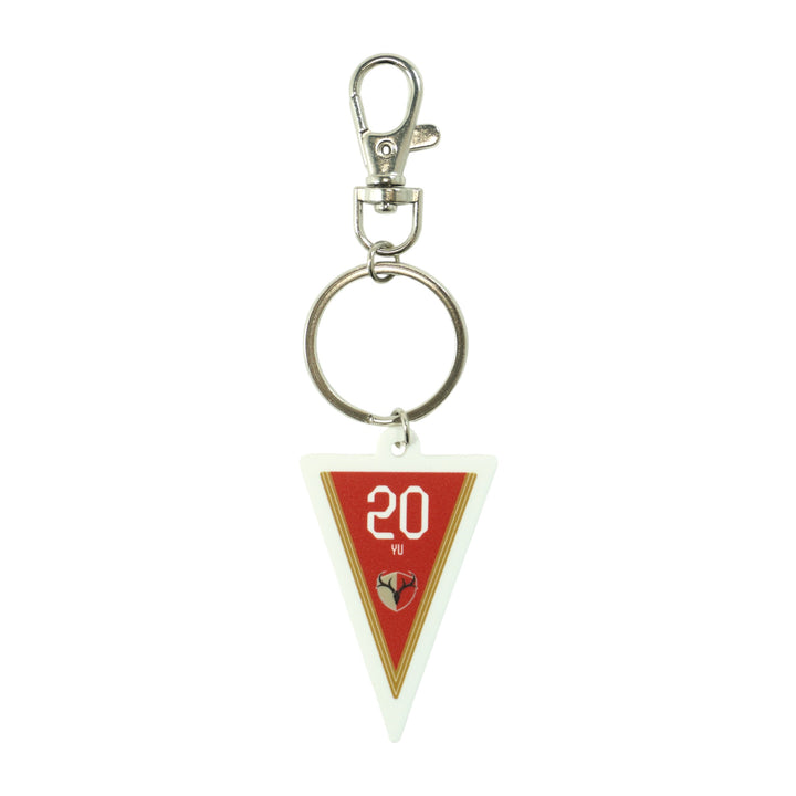 ブラインド】ペナント風ラバーキーホルダー – 鹿島アントラーズFC