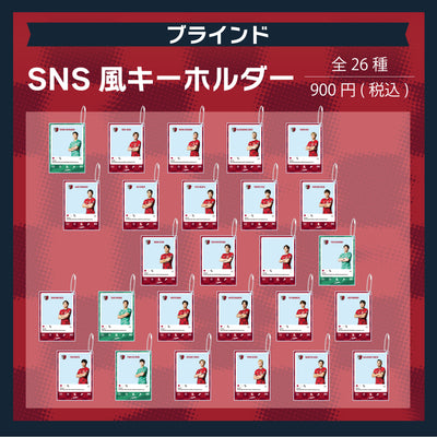 【ブラインド】SNS風キーホルダー(全26種)