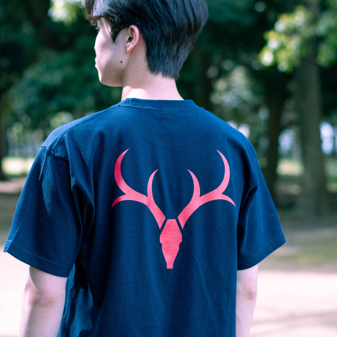 ダーヤ広島カープ カレッジロゴTシャツ ネイビー サイズXL DSC09111-Photoroom-