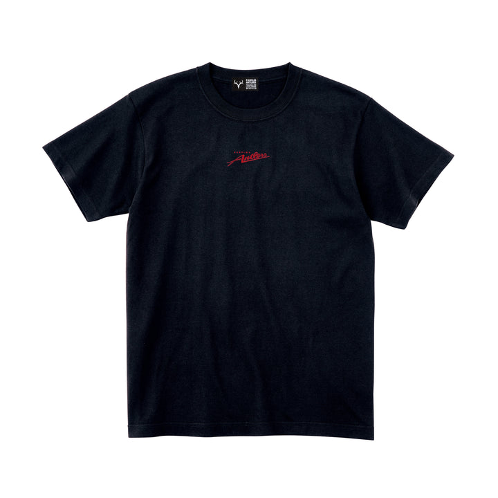3766【希少デザイン】ポルトガル製 ヴェトモン 刺繍センターロゴ Tシャツ 刺繍するアントラーズTシャツ（ロゴ）【予約】 – 鹿島アントラーズFC