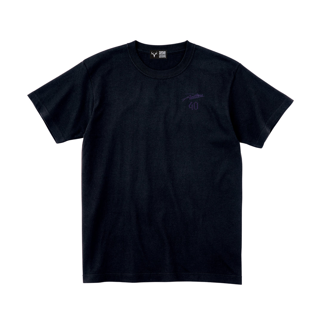 鹿島アントラーズ　Tシャツ 刺繍するアントラーズTシャツ（ロゴ・ナンバー）【予約】 – 鹿島