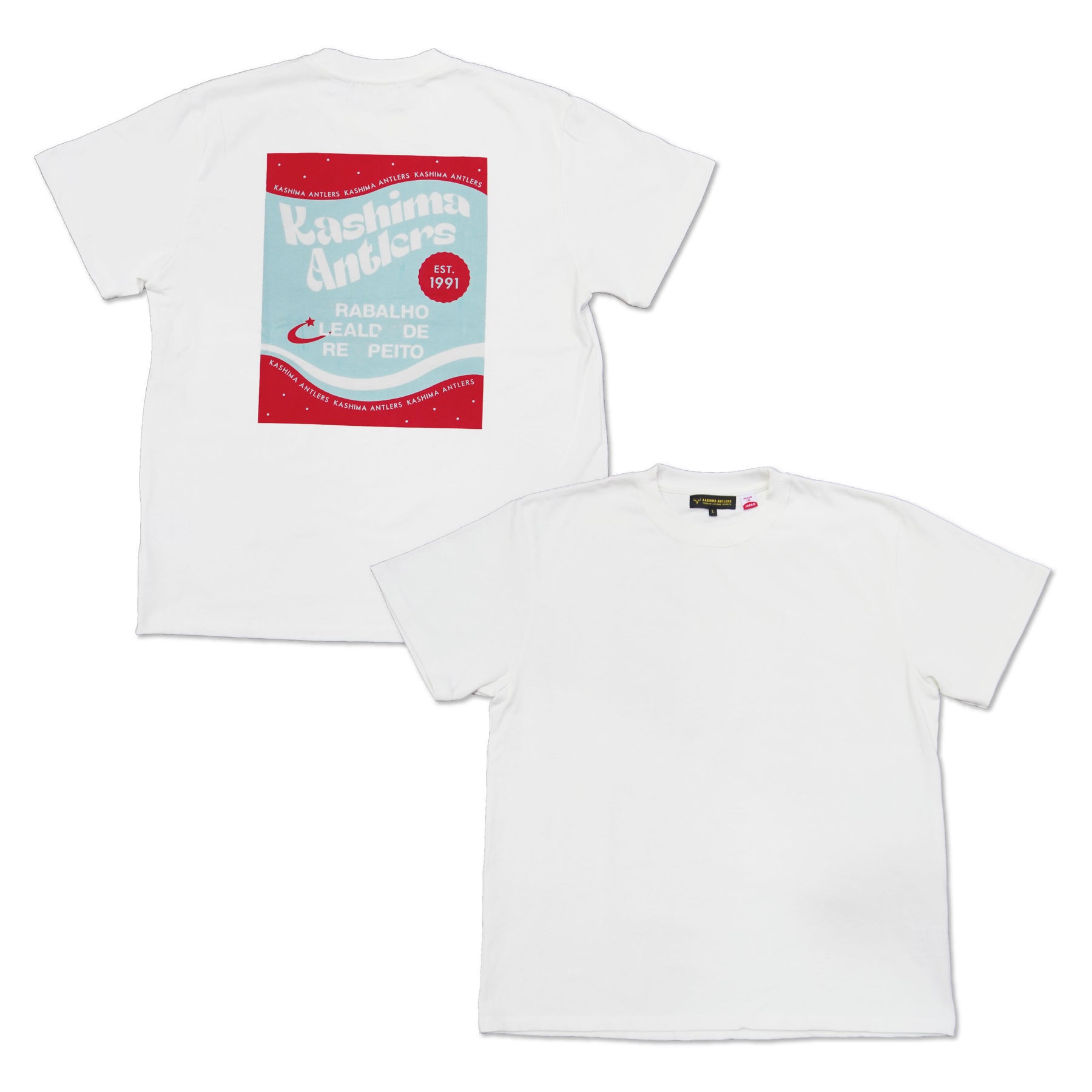 JAPAN Tシャツ（バックプリント）WHITE B – 鹿島アントラーズFC 公式オンラインストア