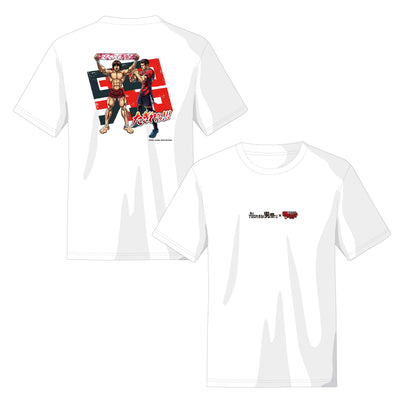 範馬刃牙×植田直通 Tシャツ（TypeB）WHITE【受注】