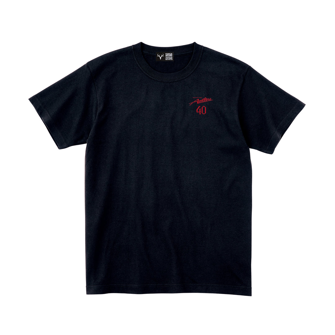 刺繍するアントラーズTシャツ（ロゴ・ナンバー）【予約】 – 鹿島