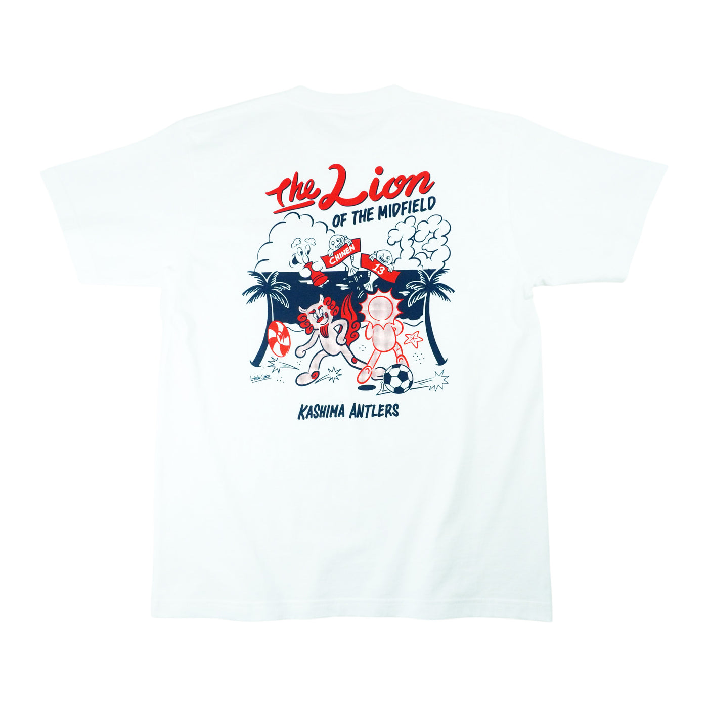 The Lion of the Midfield Tシャツ / Little chico（全2色）【受注】