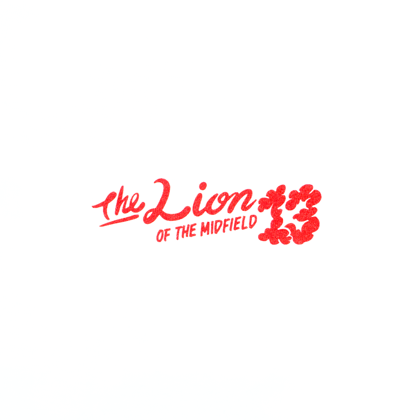 The Lion of the Midfield Tシャツ / Little chico（全2色）【受注】
