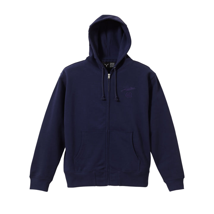 刺繍するアントラーズジップフーディー（ロゴ・ナンバー）【予約