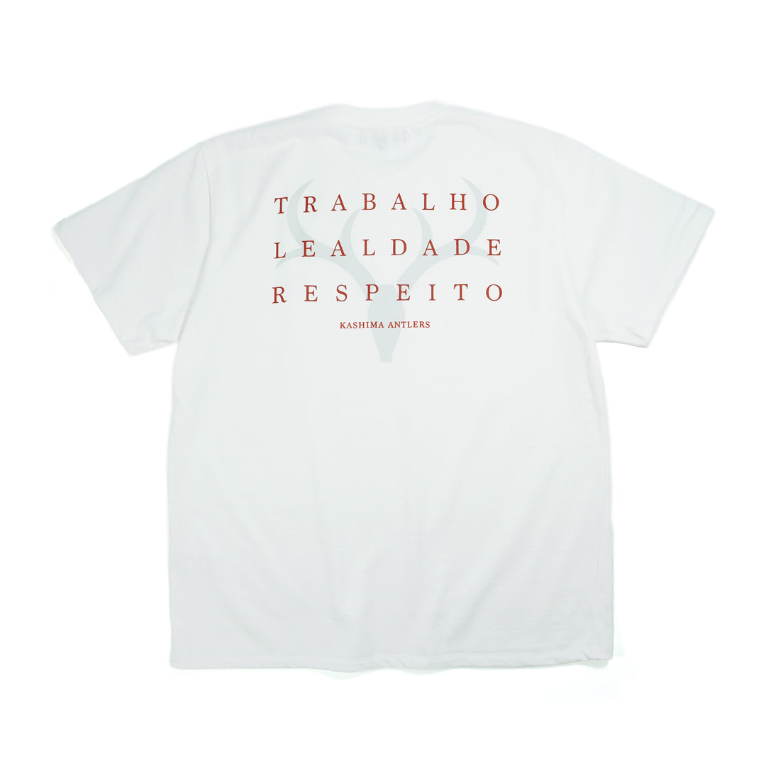 Zico Spirit on Your Back TEE（WHITE） – 鹿島アントラーズFC