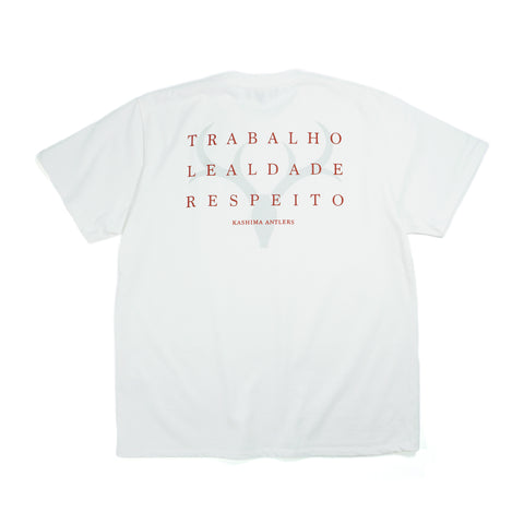 Zico Spirit on Your Back TEE（WHITE） – 鹿島アントラーズFC - 公式