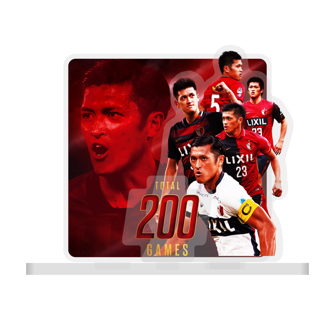 植田選手通算200試合出場達成記念 アクリルスタンド【受注】