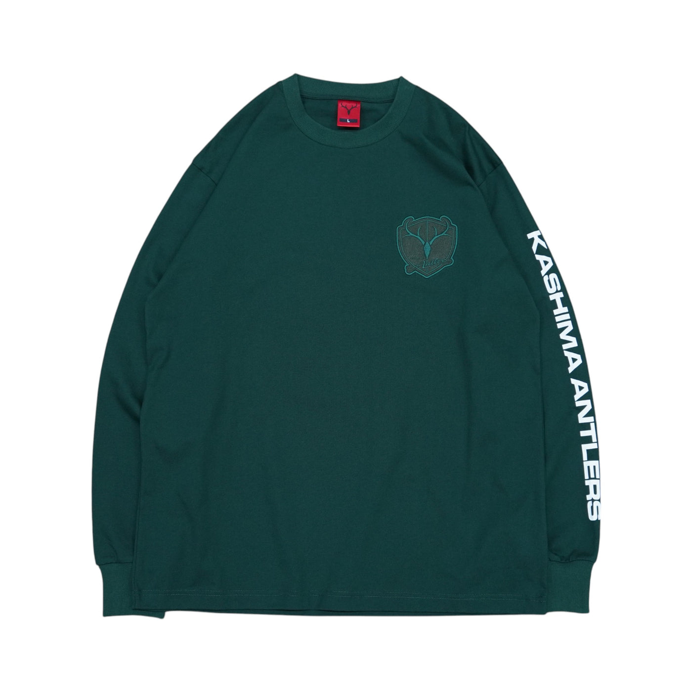 SUEDE EMBLEM SLEEVE LOGO TEE（全3色）