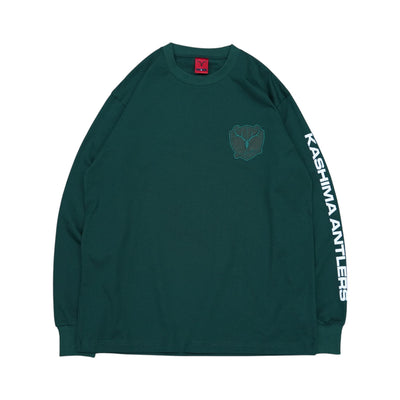 SUEDE EMBLEM SLEEVE LOGO TEE（全3色）