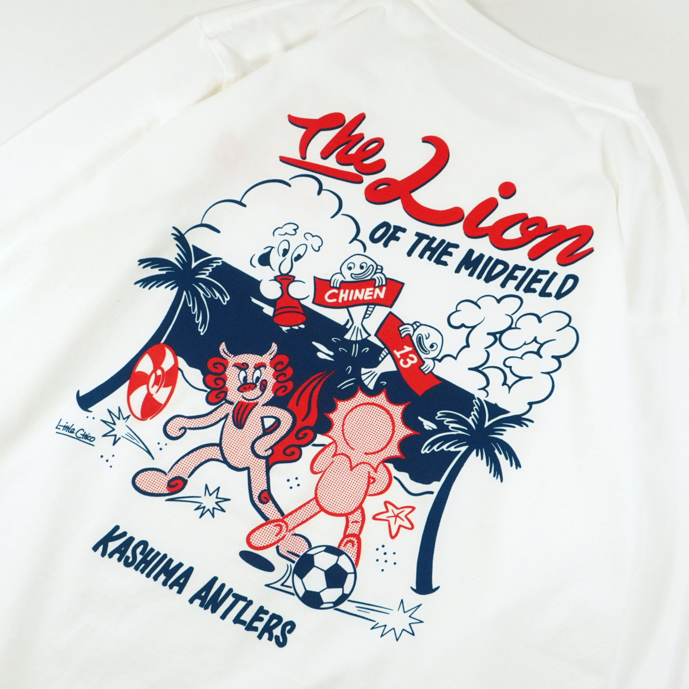 The Lion of the Midfield ロンTEE / Little chico（全2色）【受注】