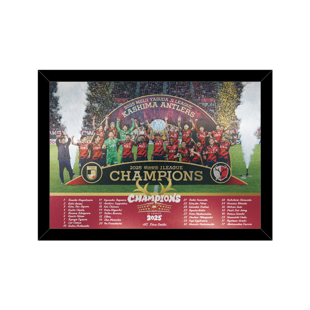 25J1リーグ優勝記念集合メタルフォトグラフィー【予約】 – 鹿島