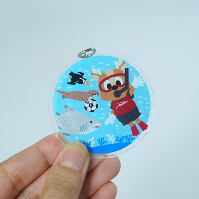 アクアワールド大洗×鹿島アントラーズ アクリルキーホルダー