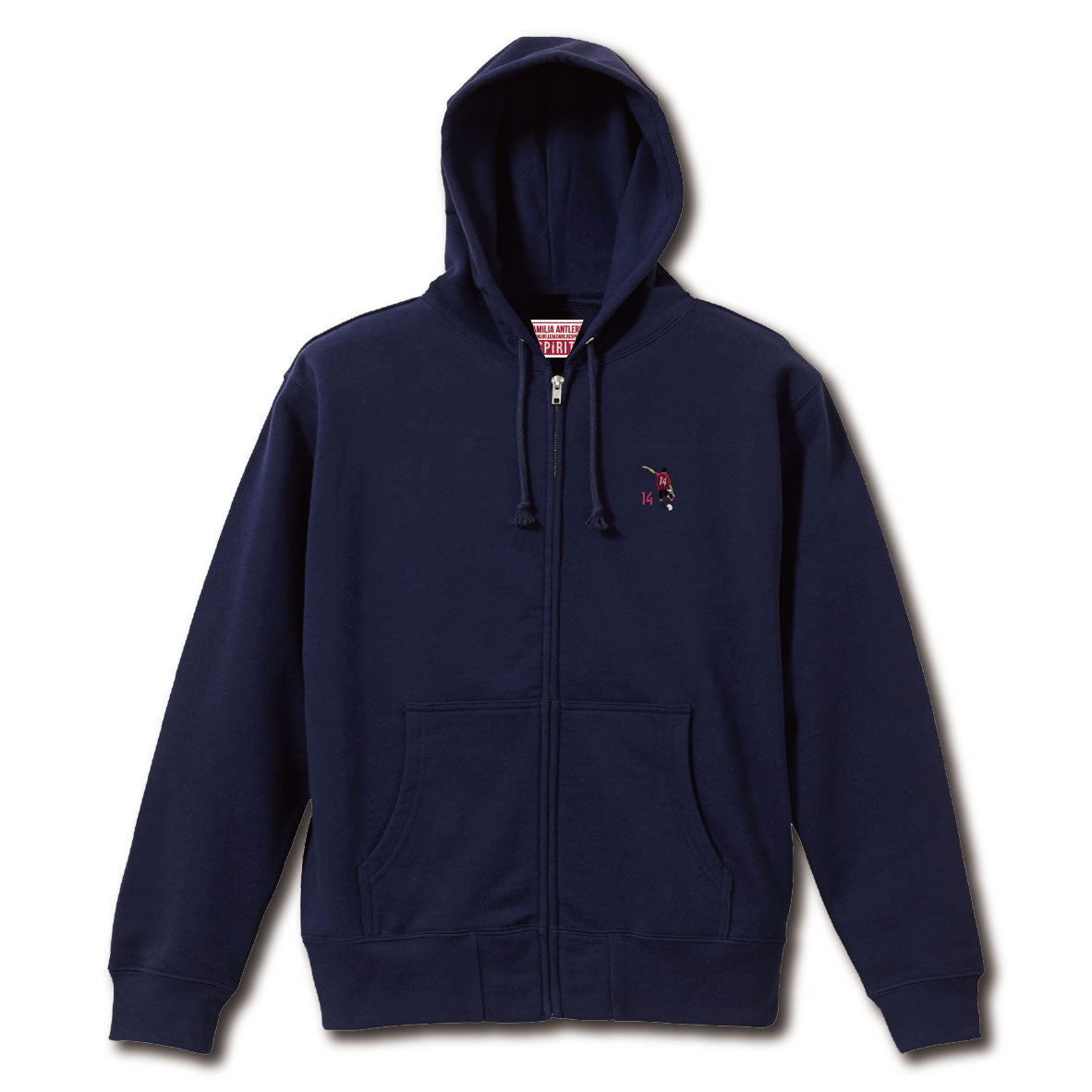 【受付終了】23選手刺繍ジップパーカー（NAVY）