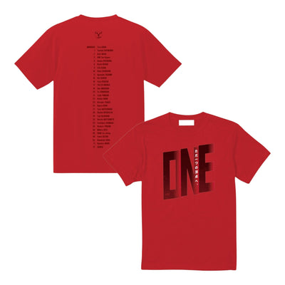 25スローガン「ONE」Tシャツ（全選手）