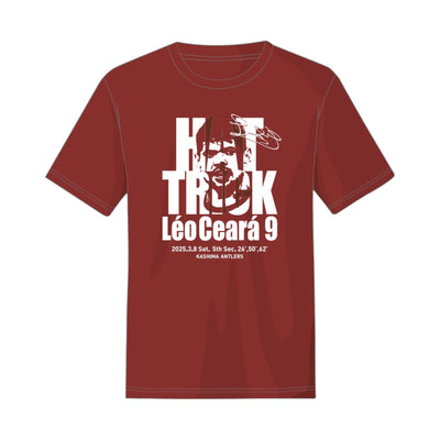 レオセアラ選手ハットトリック記念Tシャツ（BURGUNDY）【受注】