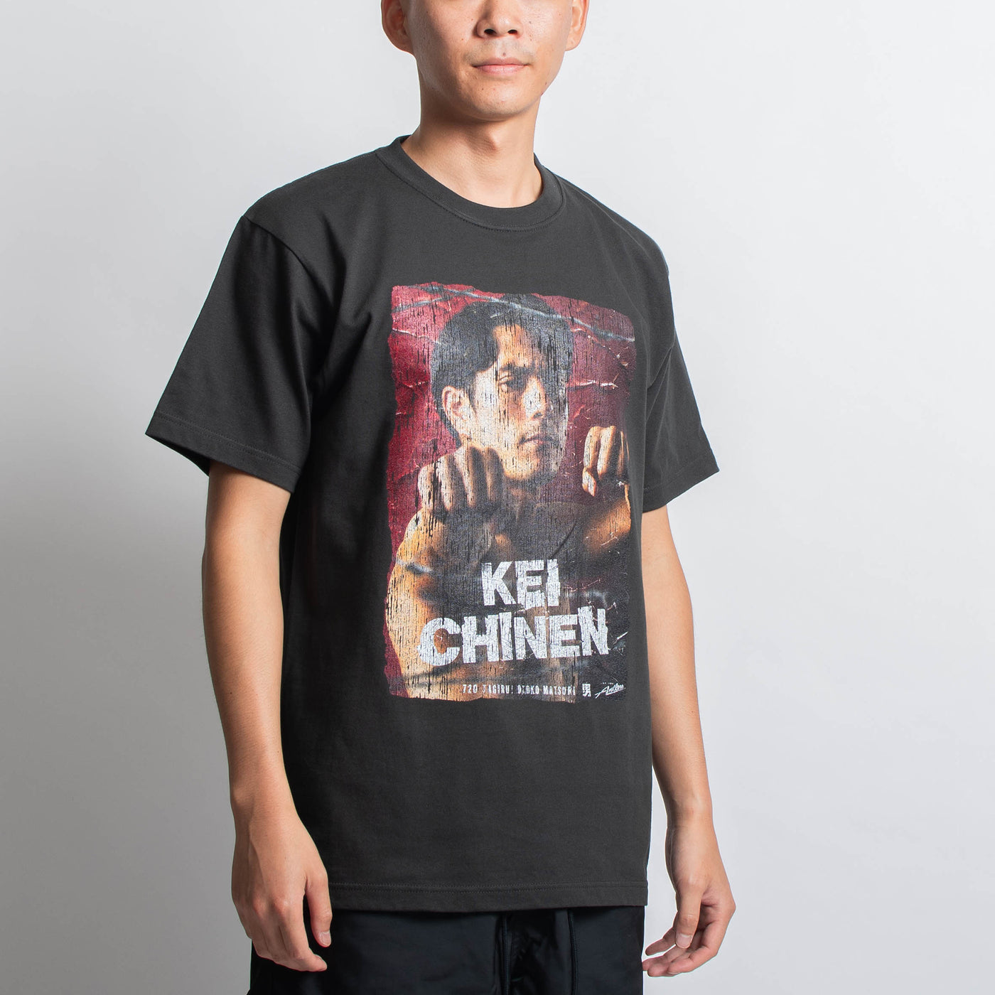 25男祭りTシャツ（知念）オトコブラック