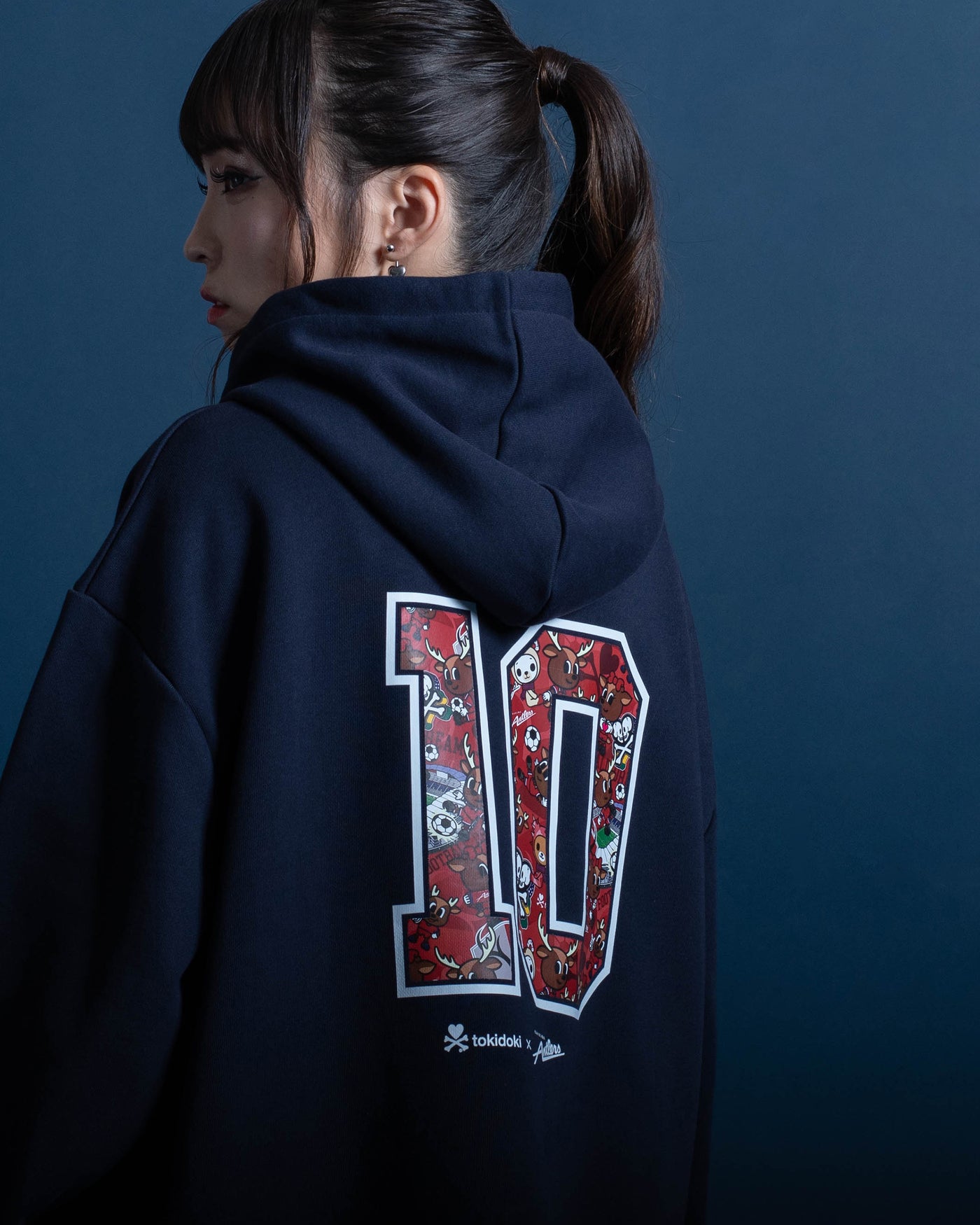 tokidoki × Antlers 総柄ナンバーフーディー（全3色）【受注】