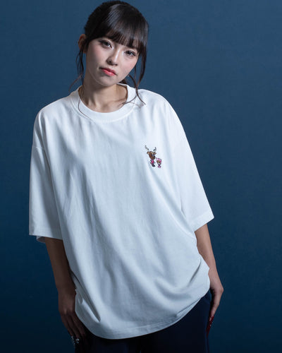 tokidoki × Antlers ワンポイント刺繍半袖Tシャツ（全2色）