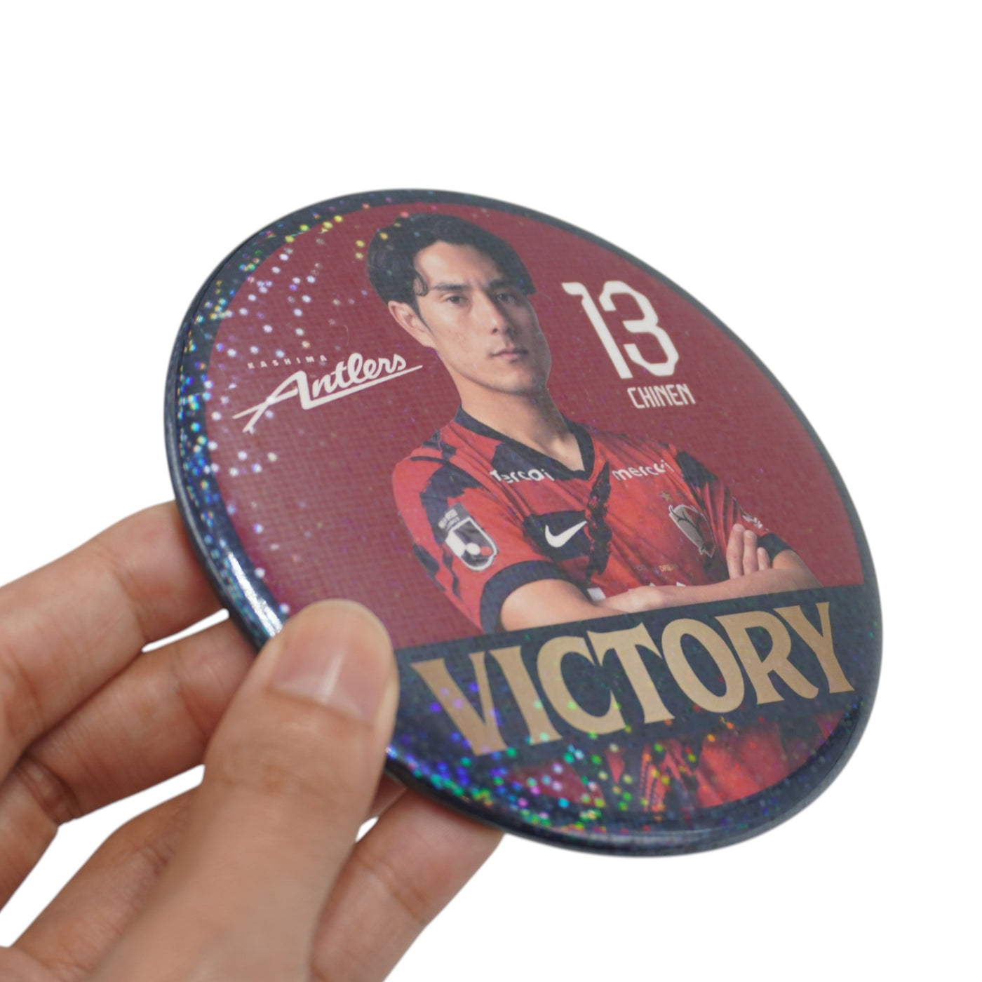 【ブラインド】25勝利時限定ホログラムデカ缶バッジ