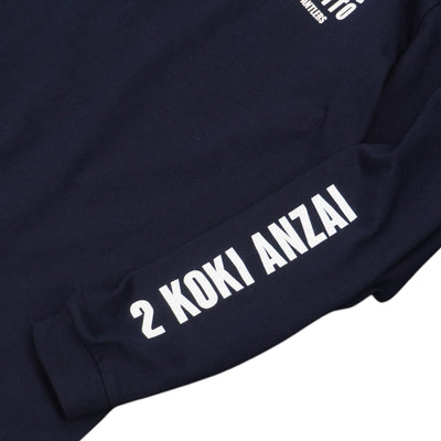 プレイヤーズロングスリーブTシャツ（NAVY）全33種【受注】