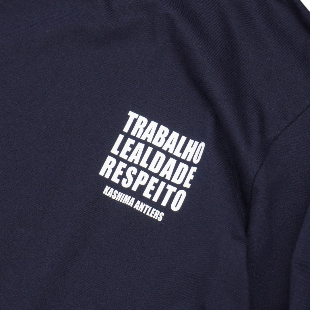 プレイヤーズロングスリーブTシャツ（NAVY）【受注】 – 鹿島