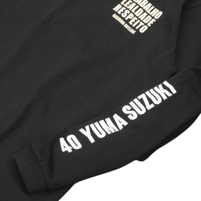 プレイヤーズロングスリーブTシャツ（BLACK）全33種【受注】