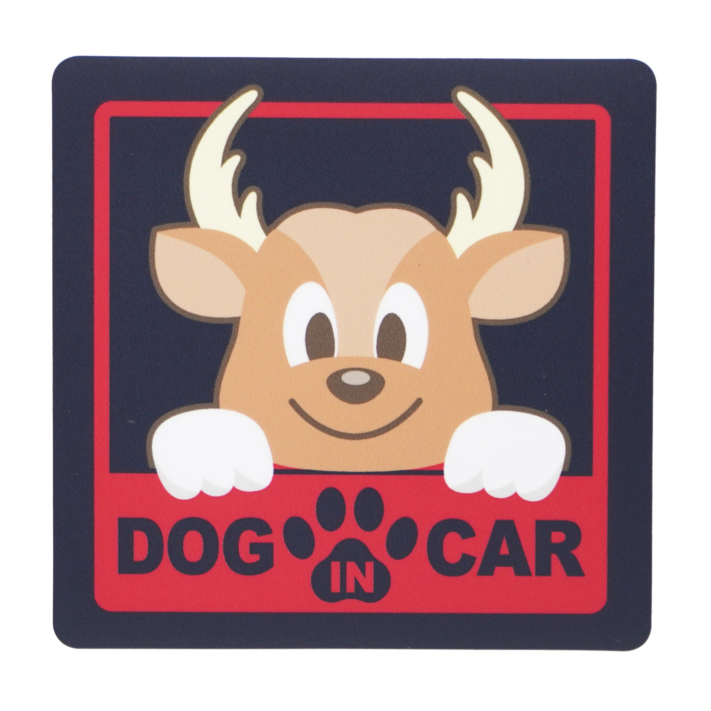DOG IN CARカーマグネット