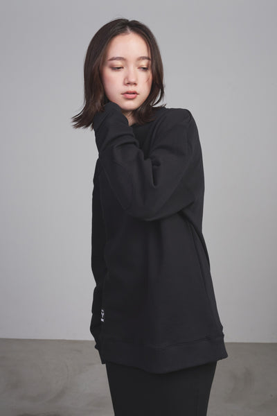 KASHIMA ANTLERS エルボーパッチスウェット（BLACK）